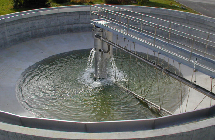 Nádrže pro čistírny odpadních vod - Železobetonové nádrže - WOLF System