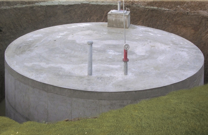 Vodojemy - Železobetonové nádrže - WOLF System