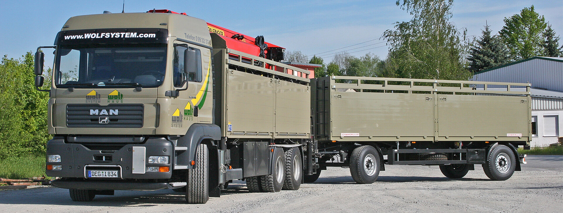 Dodávka - Zemědělské stavby - WOLF System