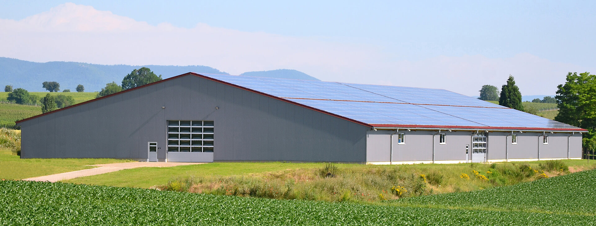 Haly pro agroprůmysl - Haly a skladovací prostory - WOLF System