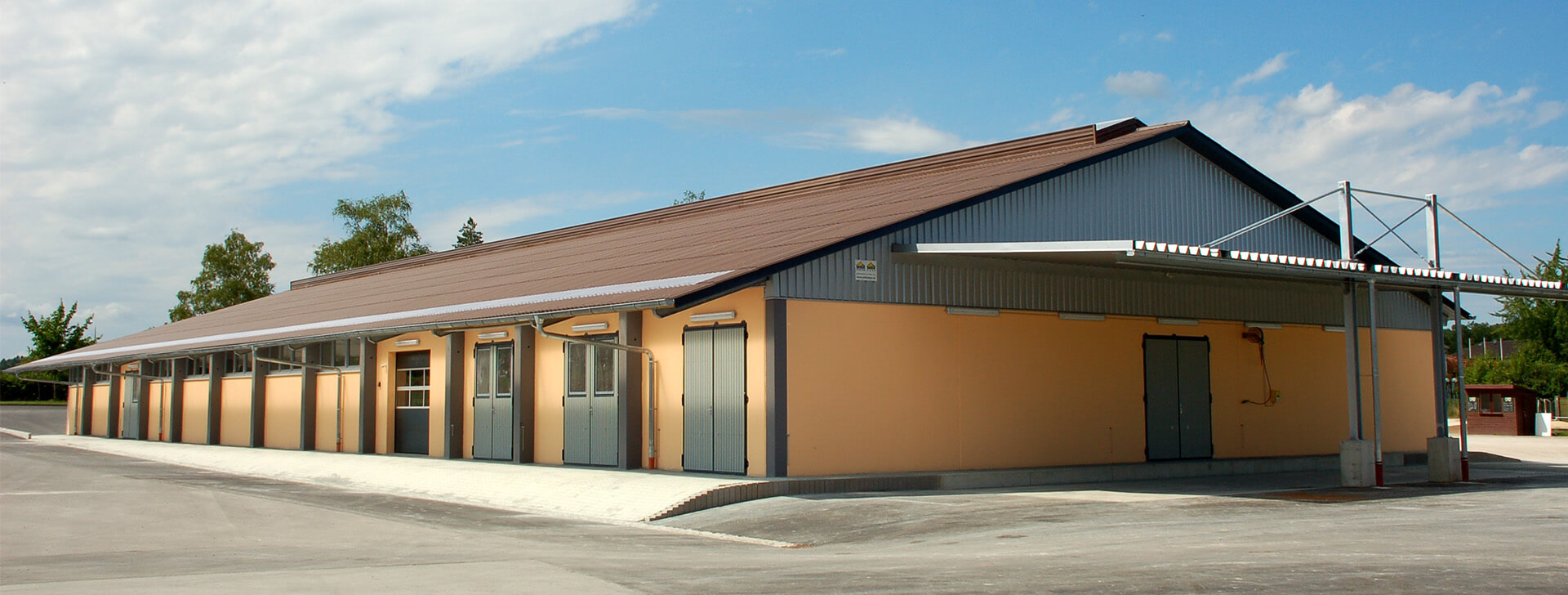 Haly pro agroprůmysl - Haly a skladovací prostory - WOLF System