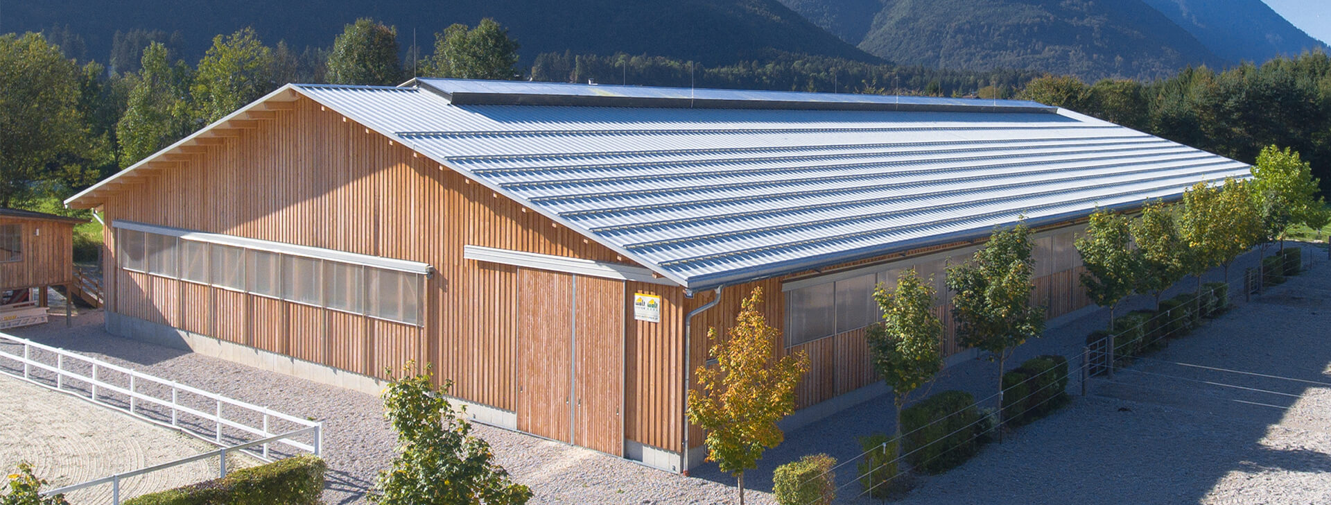 Jezdecké haly - Zemědělské stavby - WOLF System