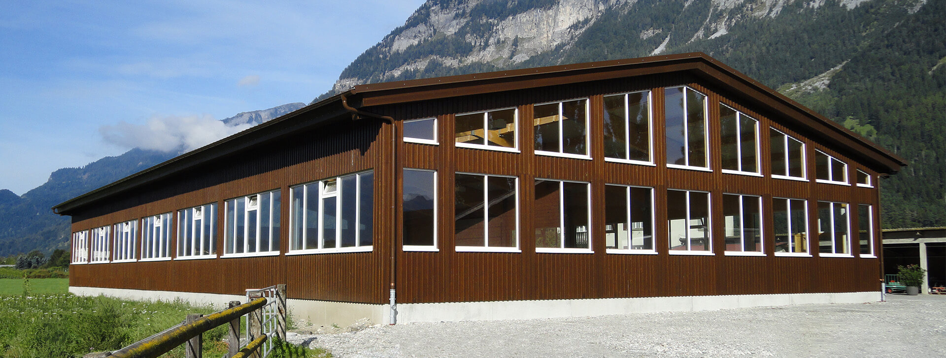 Jezdecké haly - Zemědělské stavby - WOLF System