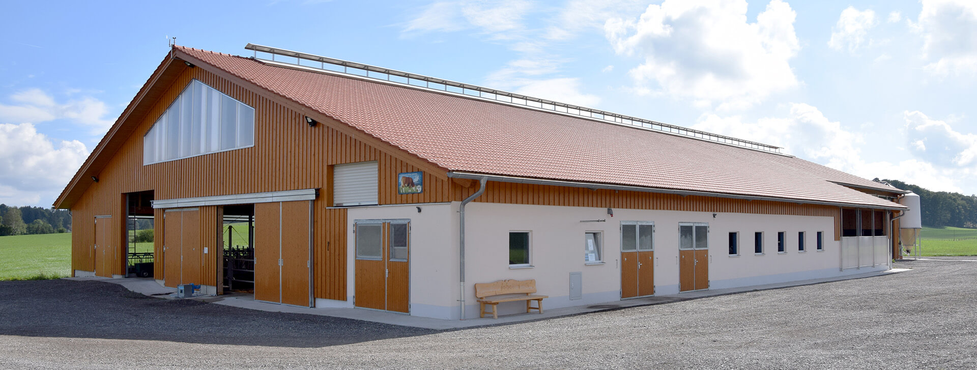 Stáje pro mladý skot - stáje pro chov skotu - WOLF System