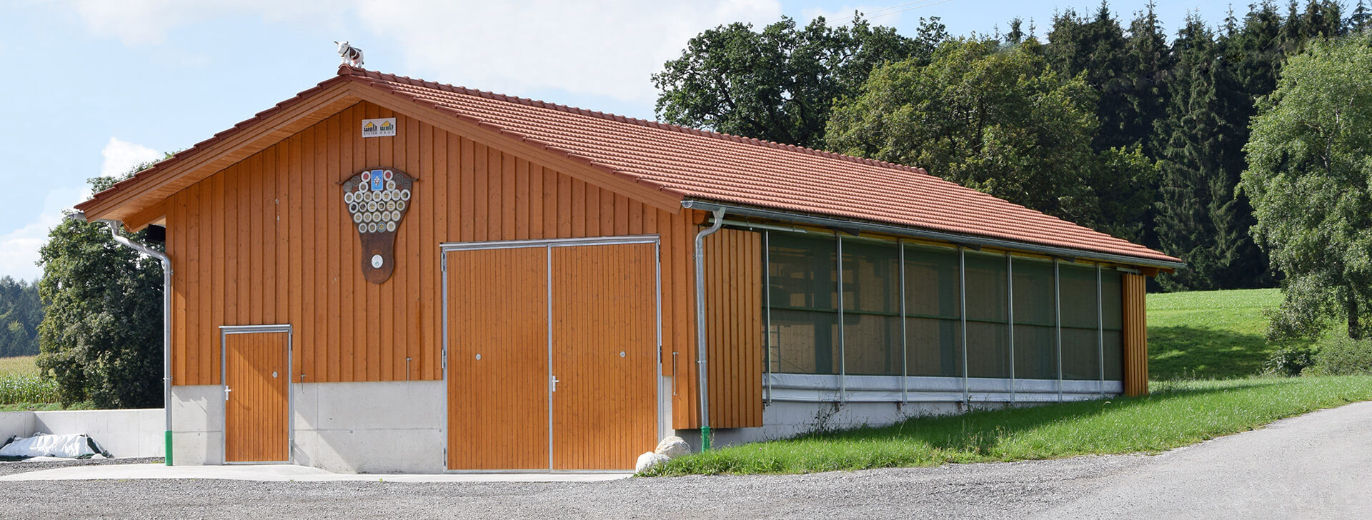 Stáje pro mladý skot - stáje pro chov skotu - WOLF System