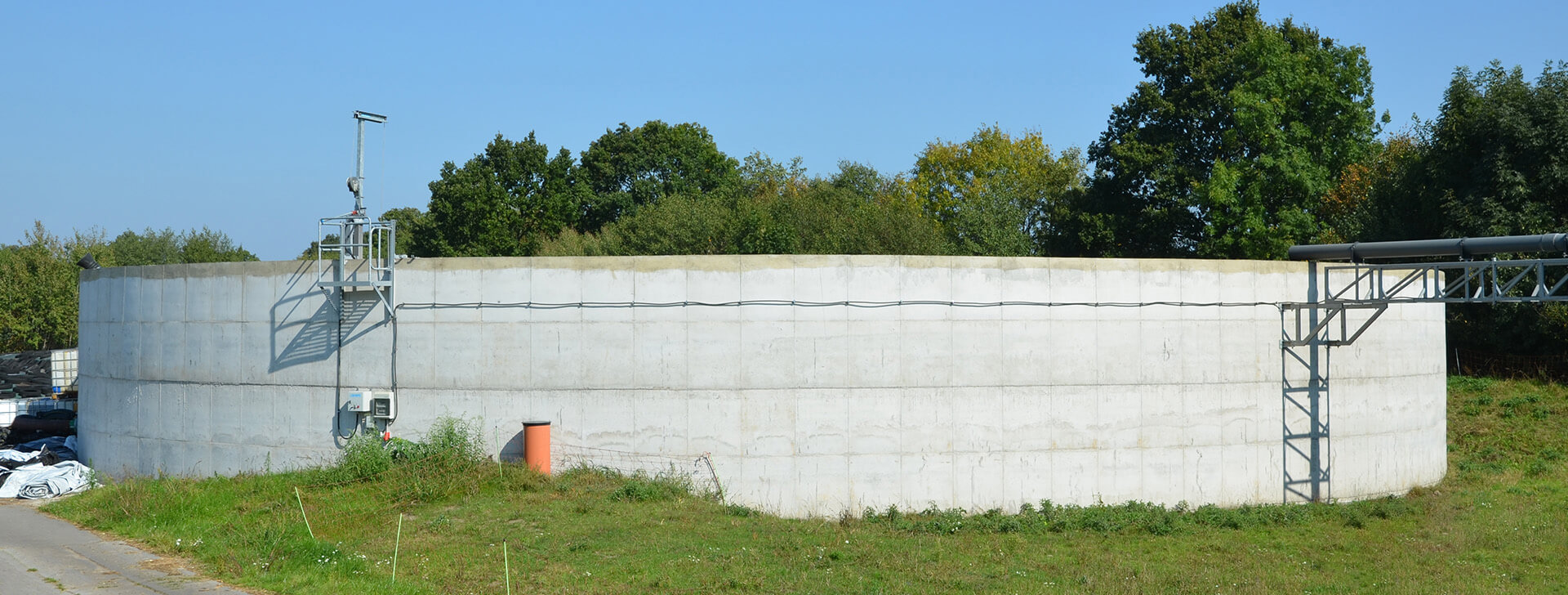 Nádrže na kejdu - Železobetonové nádrže - WOLF System