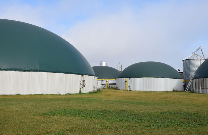 Nádrže pro bioplynové stanice - Železobetonové nádrže - WOLF System