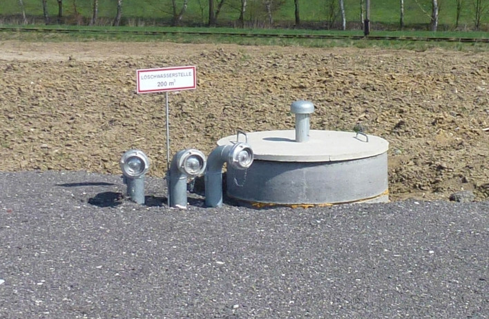 Požární nádrže - Železobetonové nádrže - WOLF System