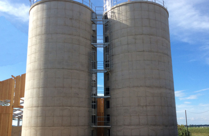 Sila pro fermentaci krmiva - Sila pro oblast zemědělství- WOLF System