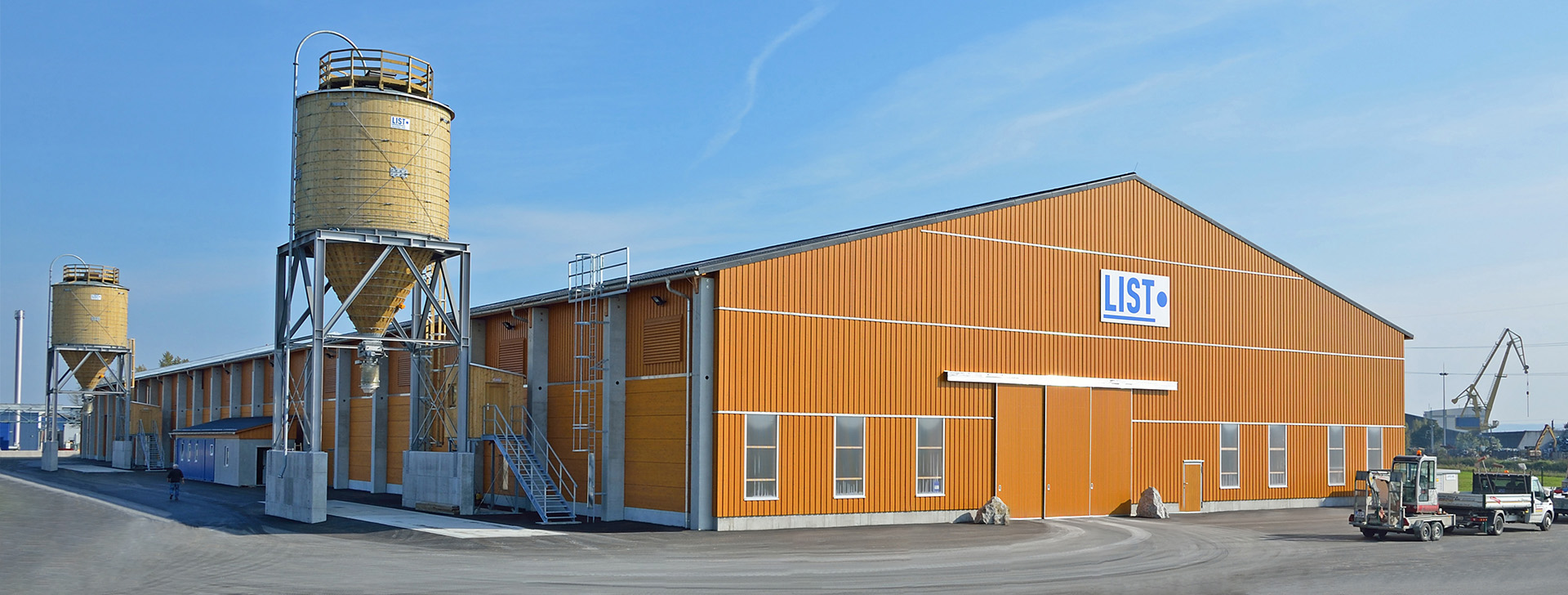 Logistické a skladové haly - průmyslové budovy - WOLF System