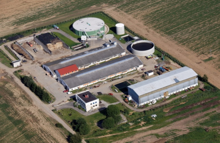 nádrže pro bioplynové stanice - nádrže pro oblast zemědělství - železobetonové nádrže