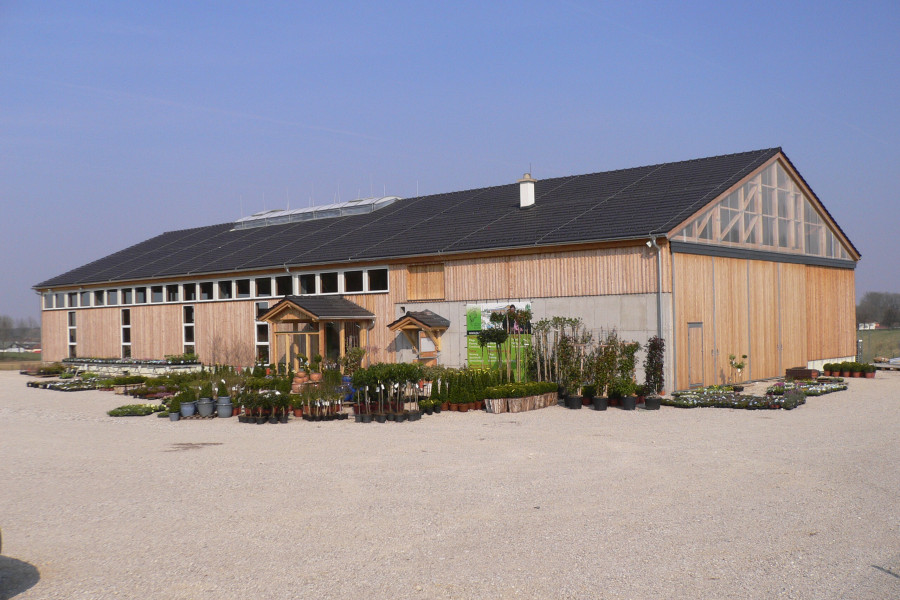 zahradnictví  - obchodní a komerční budovy - WOLF System